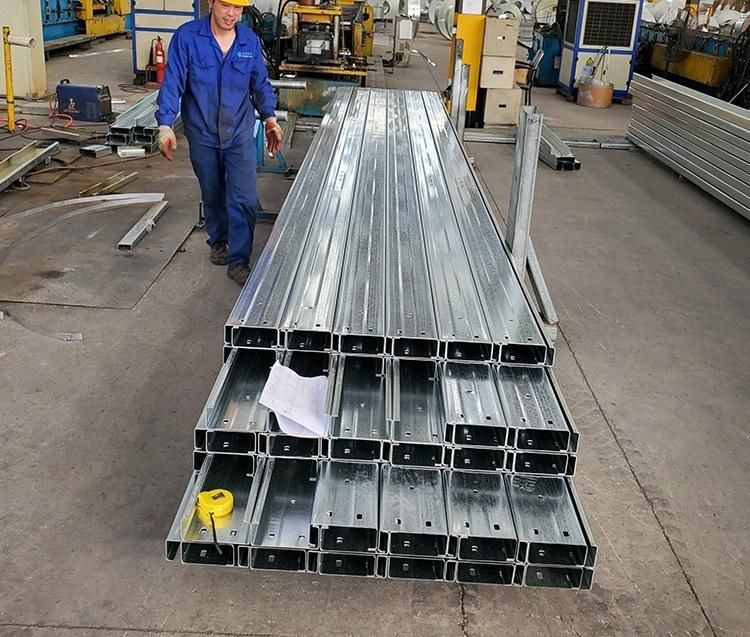 Hot Rolled Steel Purlin Galvanized Steel C Shape Channel Price