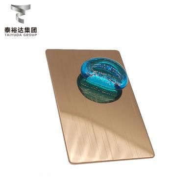 Best Standard Cold Rolled AISI 316 A240 A480 A554 A276 No. 1 2b Ba No. 4 8K Rose Super Mirrior Hairline Hl Stainless Steel Sheet