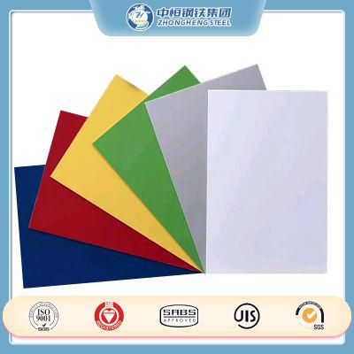 ASTM 28gauge PPGI Color Coated Corrugated Steel Roof Sheet Yw30-970-240-0.4 Yx15-850-65-0.5 Yw35-950-205-0.5 Building Material