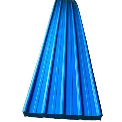 Competitive Price Anti-Corrosion PVDF Film Laminated Easy Installation Corrugated Steel Roofing Sheet