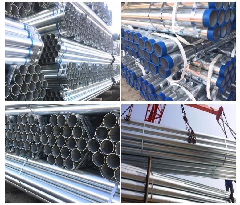 BS1139 Gi Scaffolding Steel Pipe Price List 48.6mm Hot Dipped Galvanized Steel Pipe for Scaffolding System with Couplers