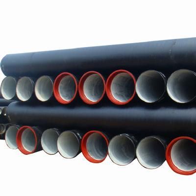 ISO2531/En545 Class K9 Black Bitumen Paint Coated Ductile Cast Iron Pipe Concrete for Water Supply