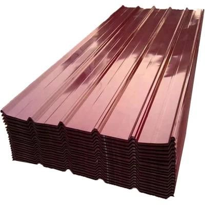 All Type Dx51d Dx52D Dx53D Dx54D Colorful Material with Corrosion Resistance Corrugated Galvanized Steel Roofing Sheet