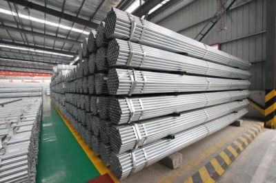 DN40 Pre Galvanized ERW Carbon Steel Pipe
