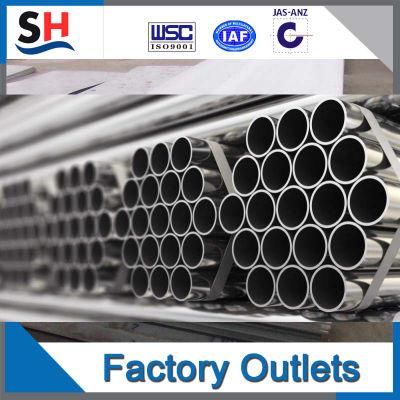 Best Selling 304 316 Seamless Stainless Steel Pipe Metal Pipe 201 202 310S Welded Polished Stainless Steel Pipe for Decorative