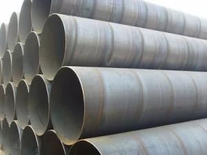 ERW Welded Continuous Weld Threaded Spiral Pipe Steel Pipe