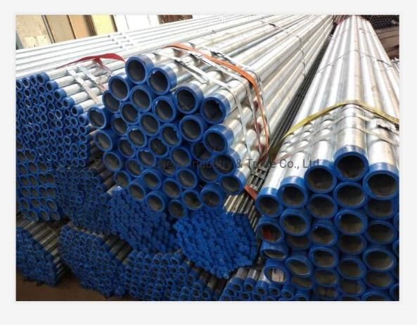 ASTM A53 Gr. B Steel Pipe ERW Sch40 Sch20, ASTM A53 B Galvanized Steel Pipe for Greenhouse
