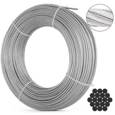 AISI 304/316 Stainless Steel Wire Rope, High Quality