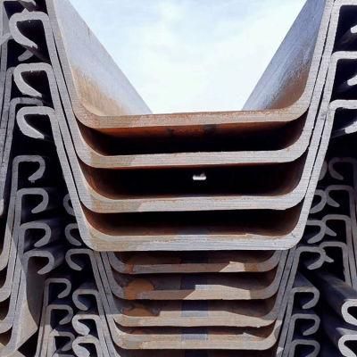Cold Formed Hot Rolled Sheet Piling Rolled U Type Steel Sheet Pile