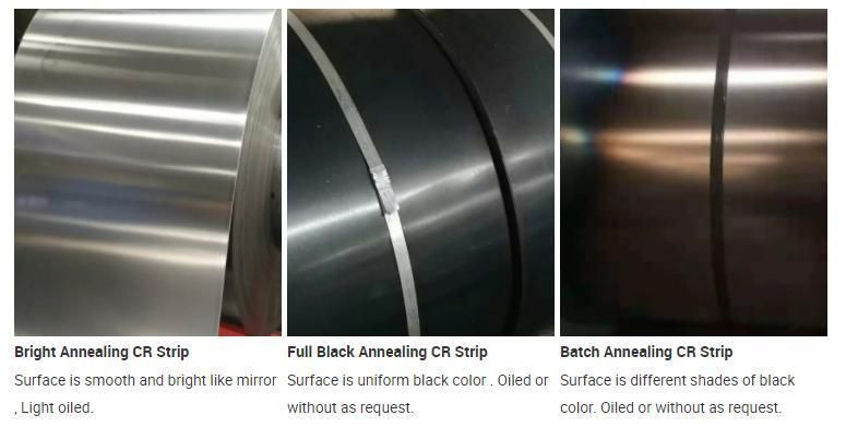 Quality Factory Customized Bright Surface Thin Cold Rolled Steel Coil/Sheet/Strip
