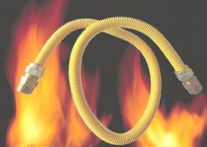 Stailess Steel Corrugated Gas Connector Flexible Hose (100-3038-24)