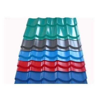 Cheap Corrugated Roofing Metal Steel Color Coated Roof Sheet From China