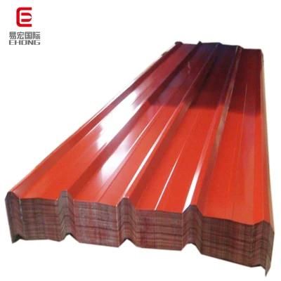 Galvanized Color Corrugated Steel Sheets for Aluminium PPGI Roofing Sheet Price