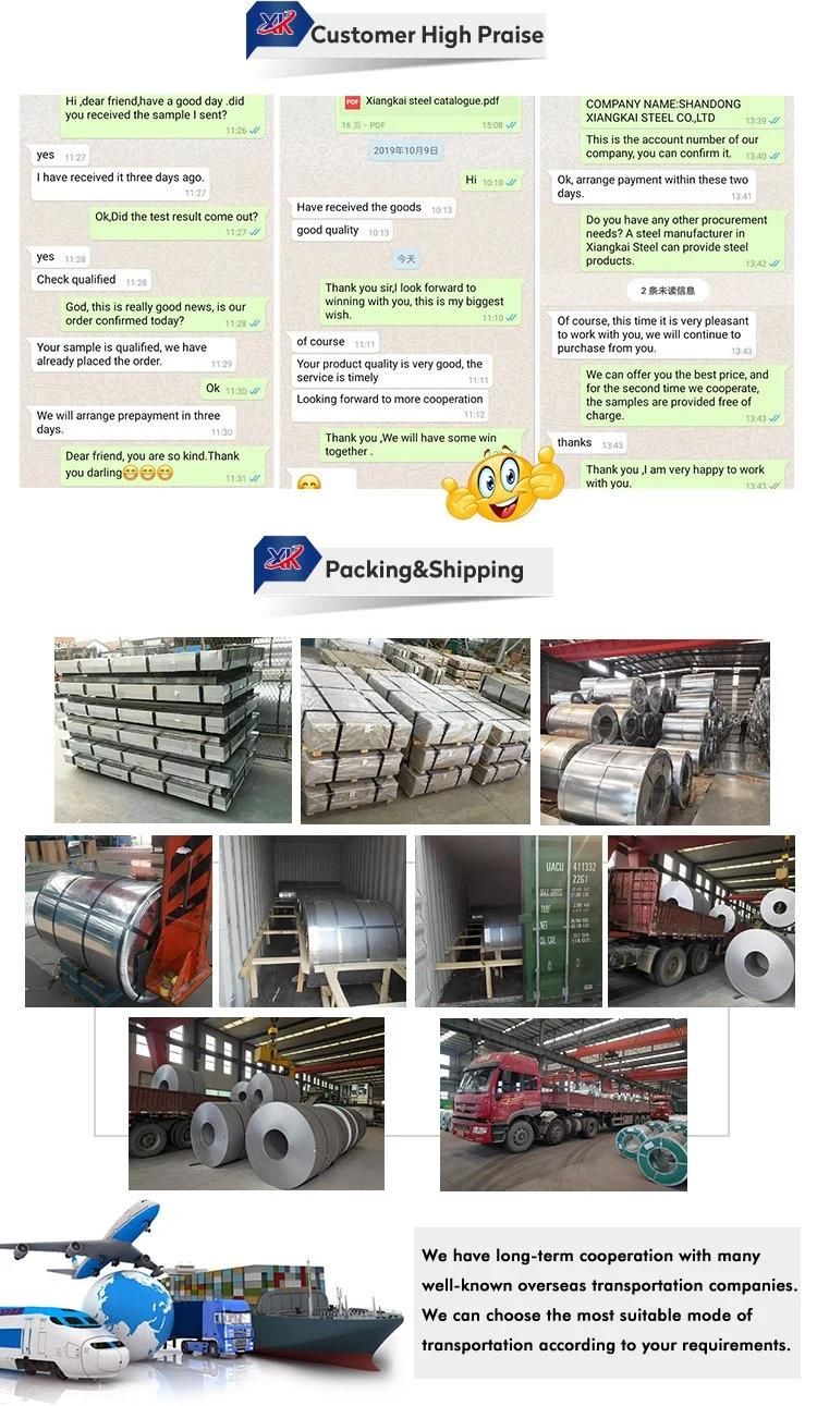 G350 Dx51d+Z SGCC Hot-Dipped Zinc Coated Galvanized Sheet Metal Roll Galvanize Steel Coil Price for Building Structure