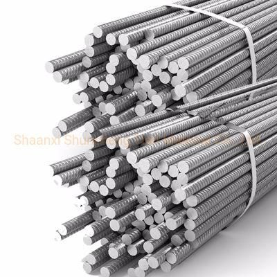 HRB400 Grade Steel Rebar, Deformed Steel Bar, Iron Rebar with Rib for Construction