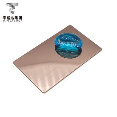 Best Standard Cold Rolled AISI 316 A240 A480 A554 A276 No. 1 2b Ba No. 4 8K Brown Hairline Hl Stainless Steel Sheet