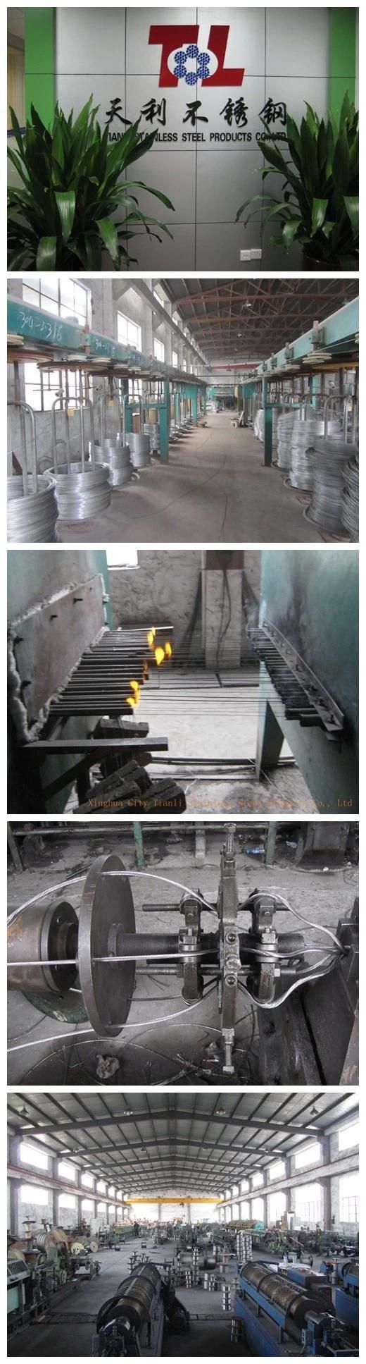 Stainless Steel Wire Rope with Iwrc/FC/Iwrs Soft Core
