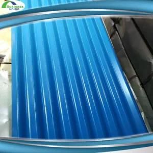 Color Coated Zinc Corrugated Steel Roofing for Africa