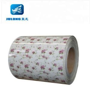 2019 Flower Design Printed PPGI PPGL Steel Sheet Metal for Metal Roofing