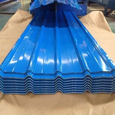 Q345/Q345b/Q235/Q195 Ral Color Coated Corrugated PPGI Roofing Sheet