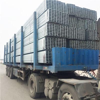 0.5~30mm Seamless/Welded Ouersen Standard Packing Q195-Q345 Galvanized Coating Rectangular Pipe