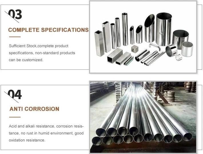 Building Material High Precision Cold Rolled 309S 409 430 Seamless Stainless Steel Pipe