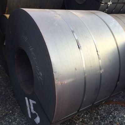 Steel Coated Coil Coated Mirror Finish Q245r Q255r Hot Rolled Carbon Steel Coated Coil 4X1200mm for Construction