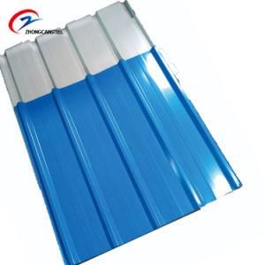 Cheap Prepainted Colored Galvanized Iron Roofing Sheet/Zinc Aluminium Gi Corrugated Steel Sheet/ Metal Roof Sheet Weight