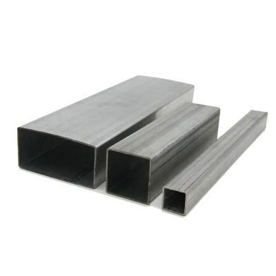 Black, Oiled or Round/Rectangular Ouersen Standard Packing A53 Galvanized Coating Square Pipe