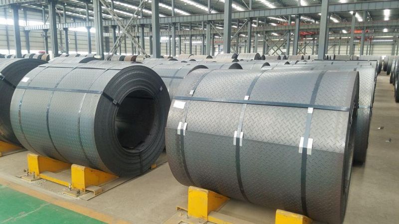 A36 Checkered Steel Coil St52 Mild Steel Checkered Plate Hot Rolled S235jr Checkered Steel Sheet