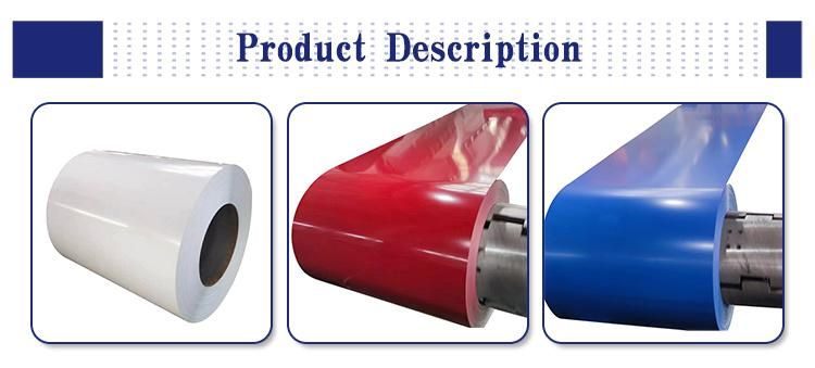 0.5*1220mm Beck′ S SMP Paint Color Coated Steel Zinc Coil/ PPGI/ Prepainted Galvanized Steel Coil G550/CGCC/TDC51D+Z