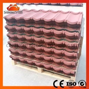 Roofing Materials Supplier Color Stone Coated Steel Roof Tiles Metal Roofing Tiles Shingle Types Use for House with Cheap Price