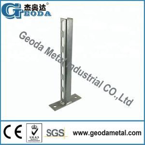 41*21mm Slotted Strut Channel Hot Dipped Galvanized Angle Bracket