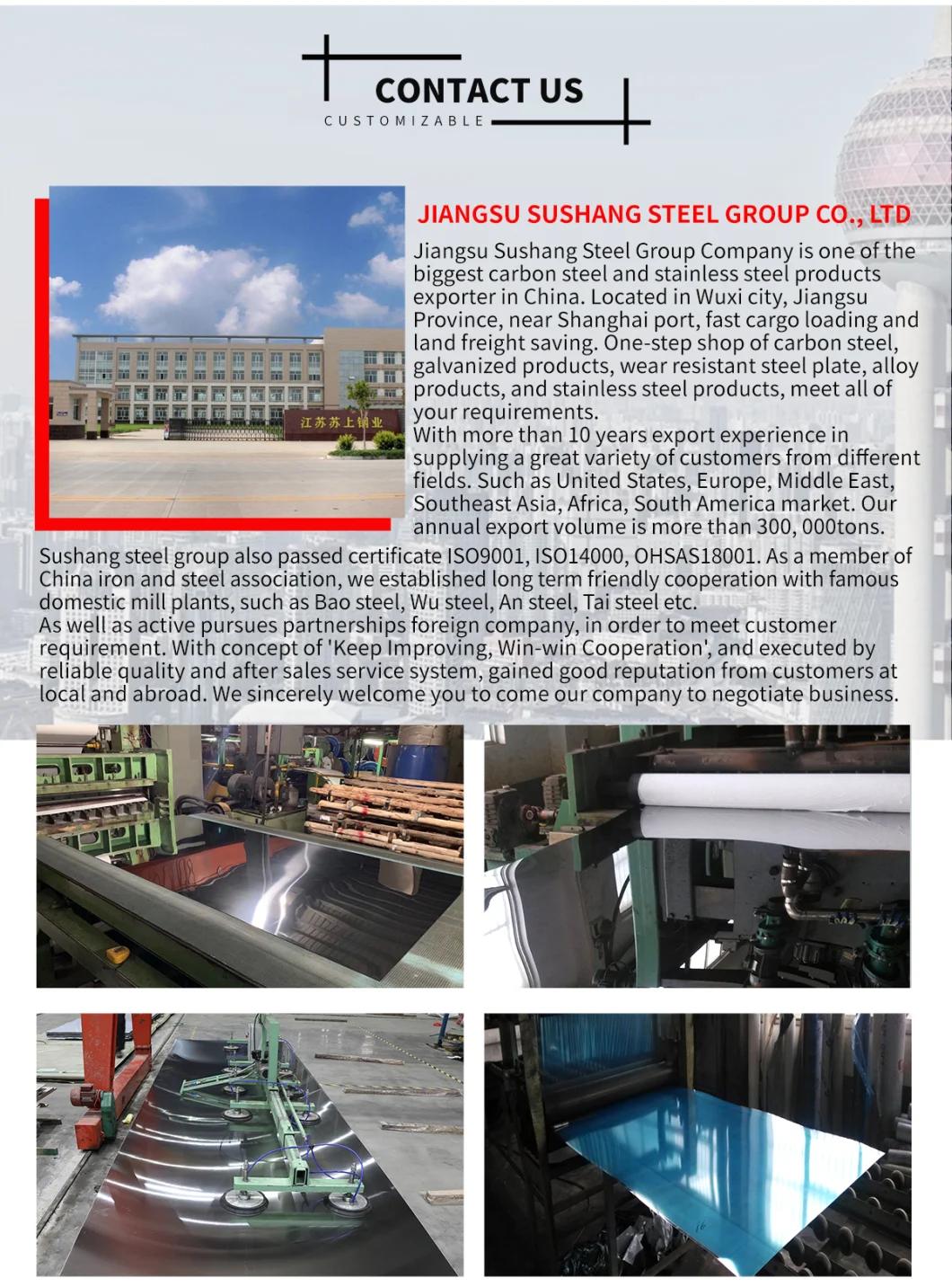 AISI ASTM Stainless Steel Plate Cold Rolled 0.3mm 0.5mm 0.6mm 1mm Thick 201 202 304 316 430 306L Stainless Steel Plate/Sheet