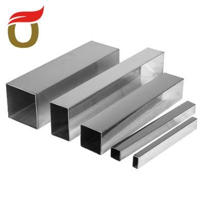 316 AISI 431 SUS 100*1000 Rectangular Stainless Steel Tube