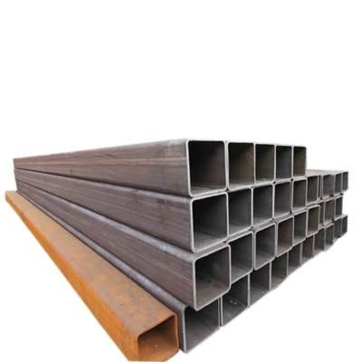 China Factory Ms ERW Welded Hot Rolled Black Carbon Square Hollow Section Steel Pipe Tube