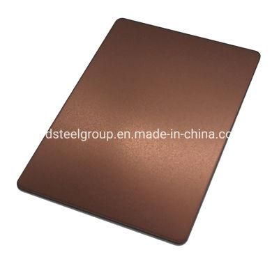 Decorative Plate 201 Sand Blasted Stainless Steel Sheet Best Price