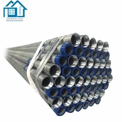 Threading Hot Dipped Galvanized Steel Pipe