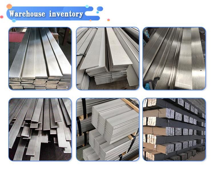 SS304 316 Flat Bar Stainless Steel Material Wholesale Stainless Steel Flat Bar for Building Material