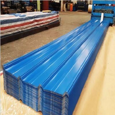 Steel Roofing Sheet PPGI Metal Iron Tile/Corrugated Plate Galvanized Low Price Roof Top Zinc Sheet Ral Color Coated Roof Deck