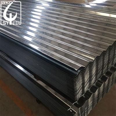 Zinc Coated Iron Sheets Galvanized Corrugated Steel Roofing Sheet for Africa Market