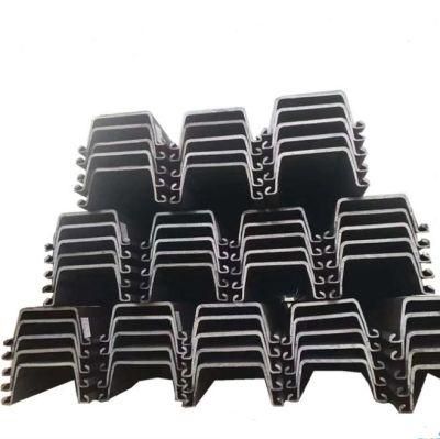 China Manufacturer 400X100X10.5mm Type 2 Hot Rolled U Type Steel Sheet Pile for Construction