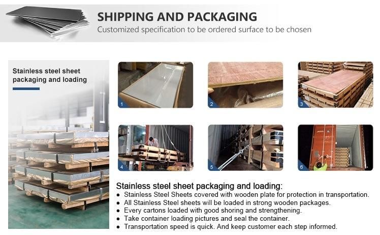 Steel Sheet Stainless Steel Plate of High Quality