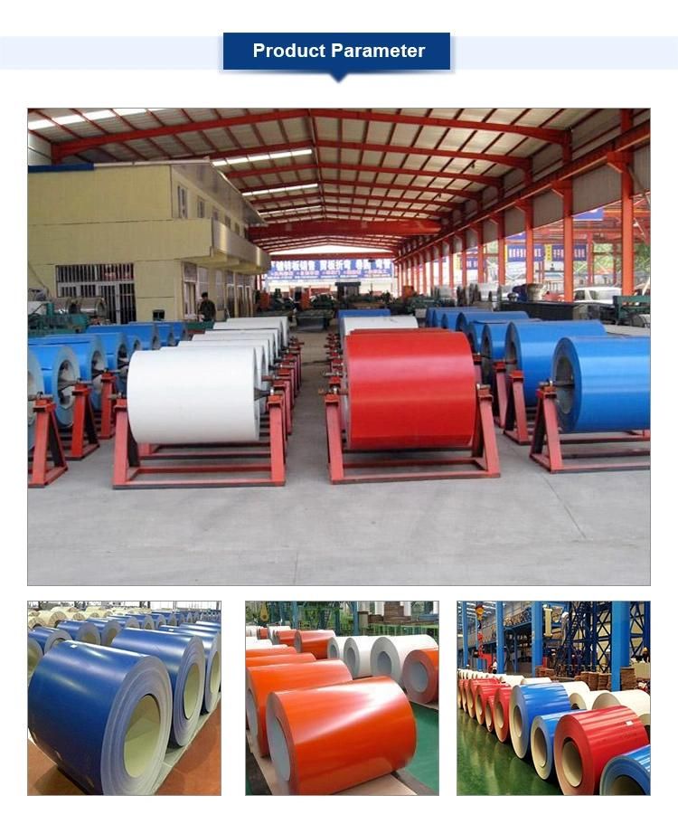 Manufacture Color Coated and Prepainted Galvanized Steel Products in Coil for Metal Roofing Sheet