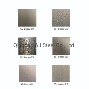 304/316 Stainless Steel Sheets with Color for Wall and Ceiling Decoration
