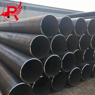 Hot Sale Q345 Steel Welded Pipe Carbon Steel Pipe ERW Welded Black Round Pipe Cheap Price