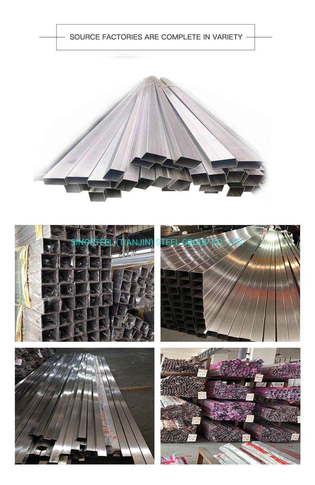 Stainless Steel Seamless Square/Rectangle Hollow Section Pipe/Tube with Various Dimensions