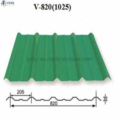 Exporting Standers Width 600mm-1250mm Color Coated/Prepainted Corrugated Steel Wall and Roofing Sheet