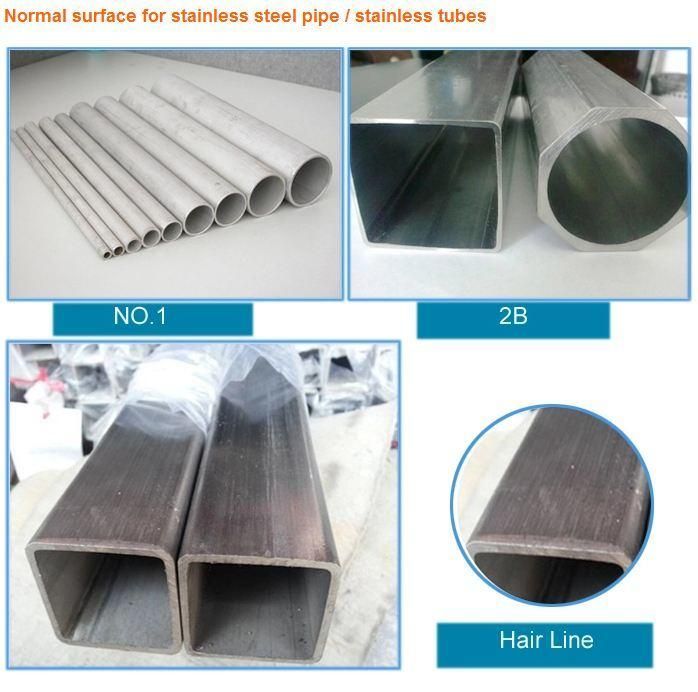 201 PVD Coating Mirror Stainless Steel Welded Pipe Round Pipe