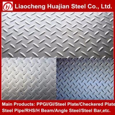 A36 Ss400 Mild Steel Plate with Checker